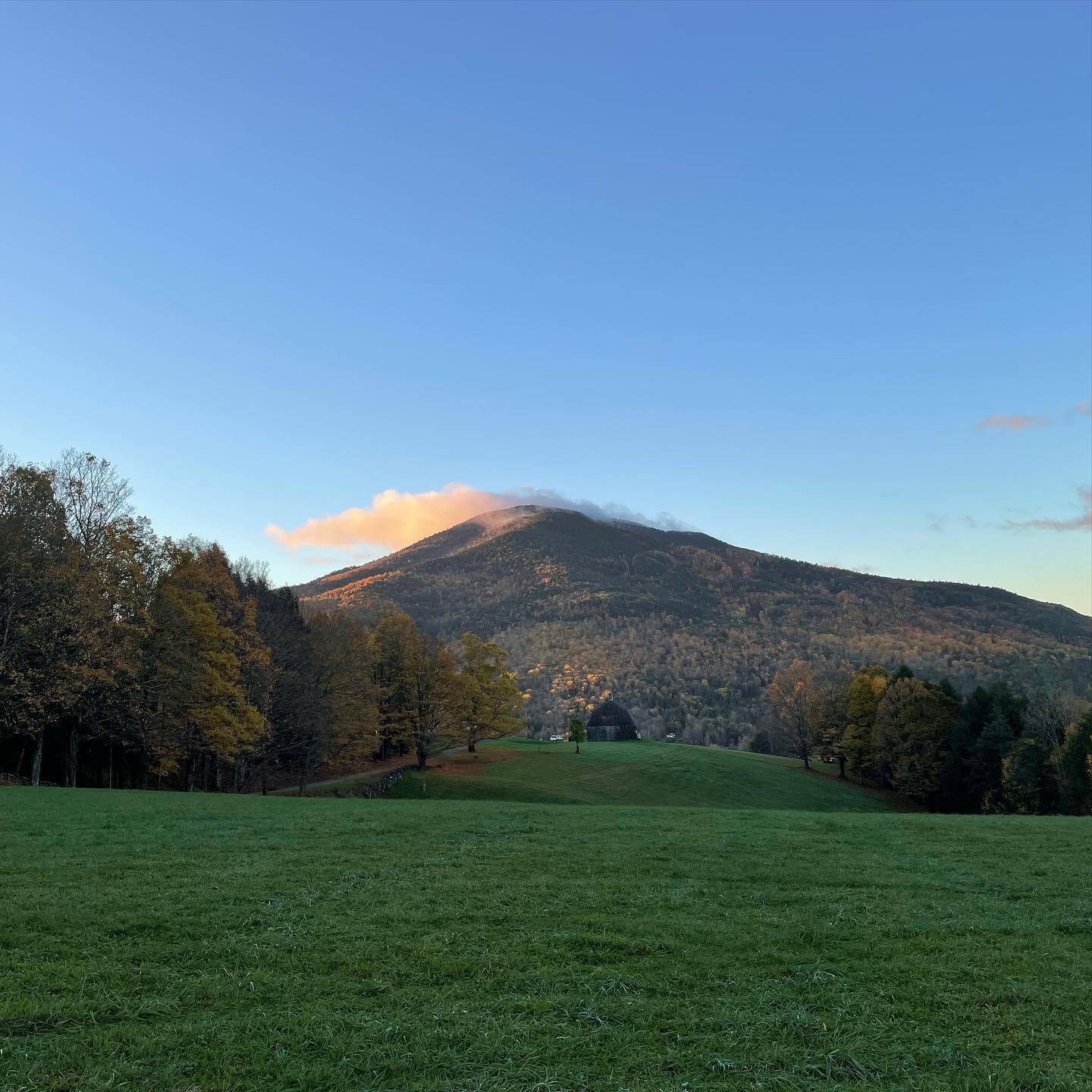 Mt Ascutney view from Bill’s Aid Station 